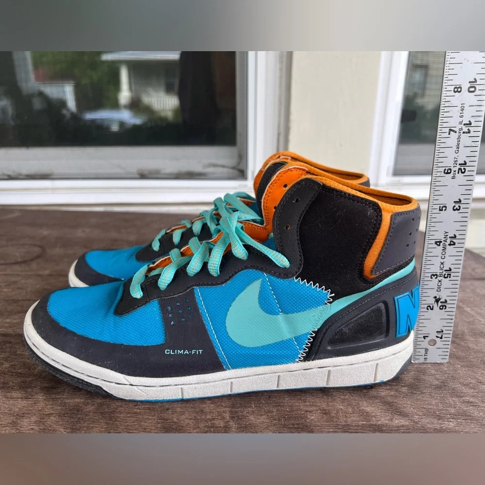Nike Terminator Hybrid 2008 Blue Orange 344647-431 Sz 10